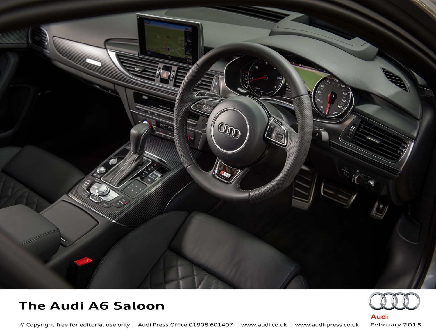 Audi A6 2014–2018 – Brendësia